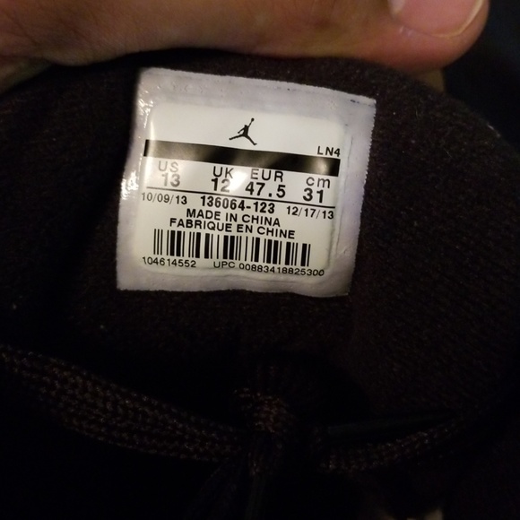 SOLD... Jordan Infrared 3 size 13 - Picture 6 of 6